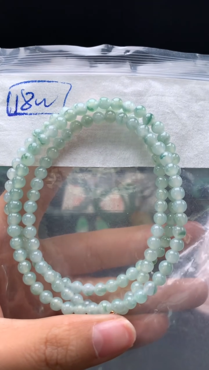 未镶嵌挂件翡翠17  卡4.8