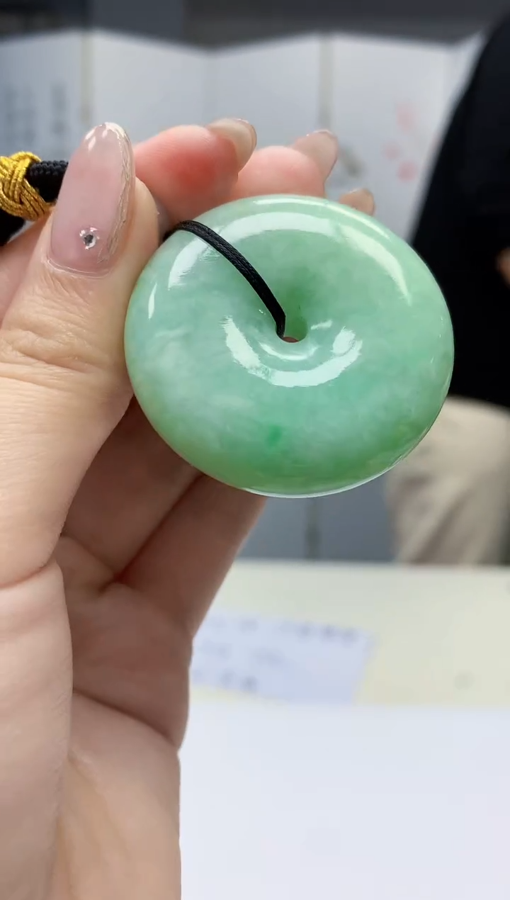 【闪购商品】定制翡翠未镶嵌5145jw-毛货挂件31