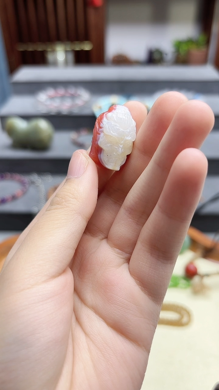 未镶嵌南红玛瑙挂件琦*南红一念之间配饰FYX