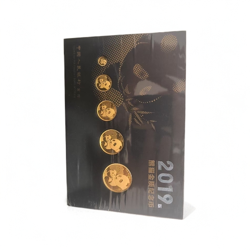 菜百首饰2019熊猫金币套装（无退换）
