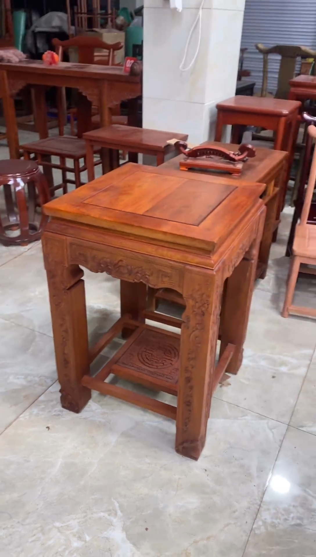 木特价大果紫檀角几长48宽48高73