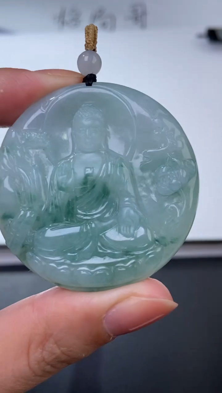 未镶嵌挂件翡翠374902   多人