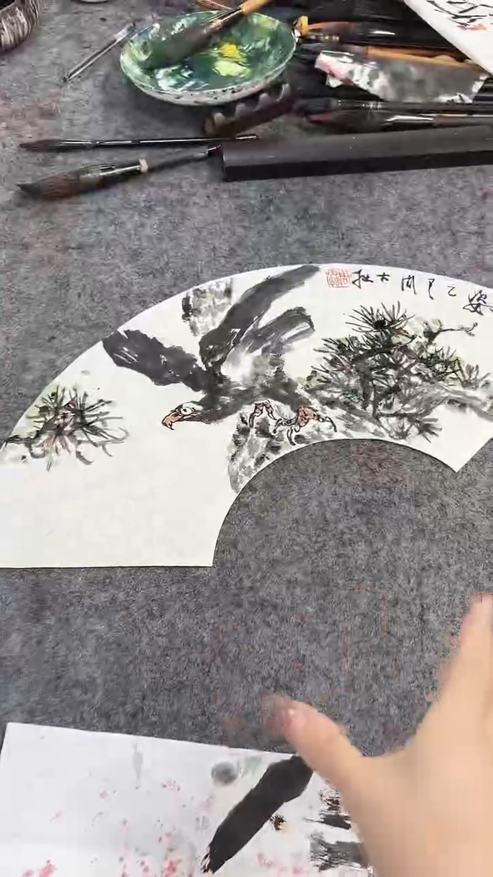 国画李火庆/国画/画心