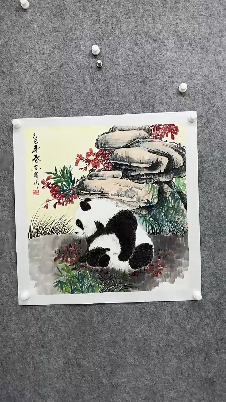 【闪购商品】绘画梁东安手绘国画