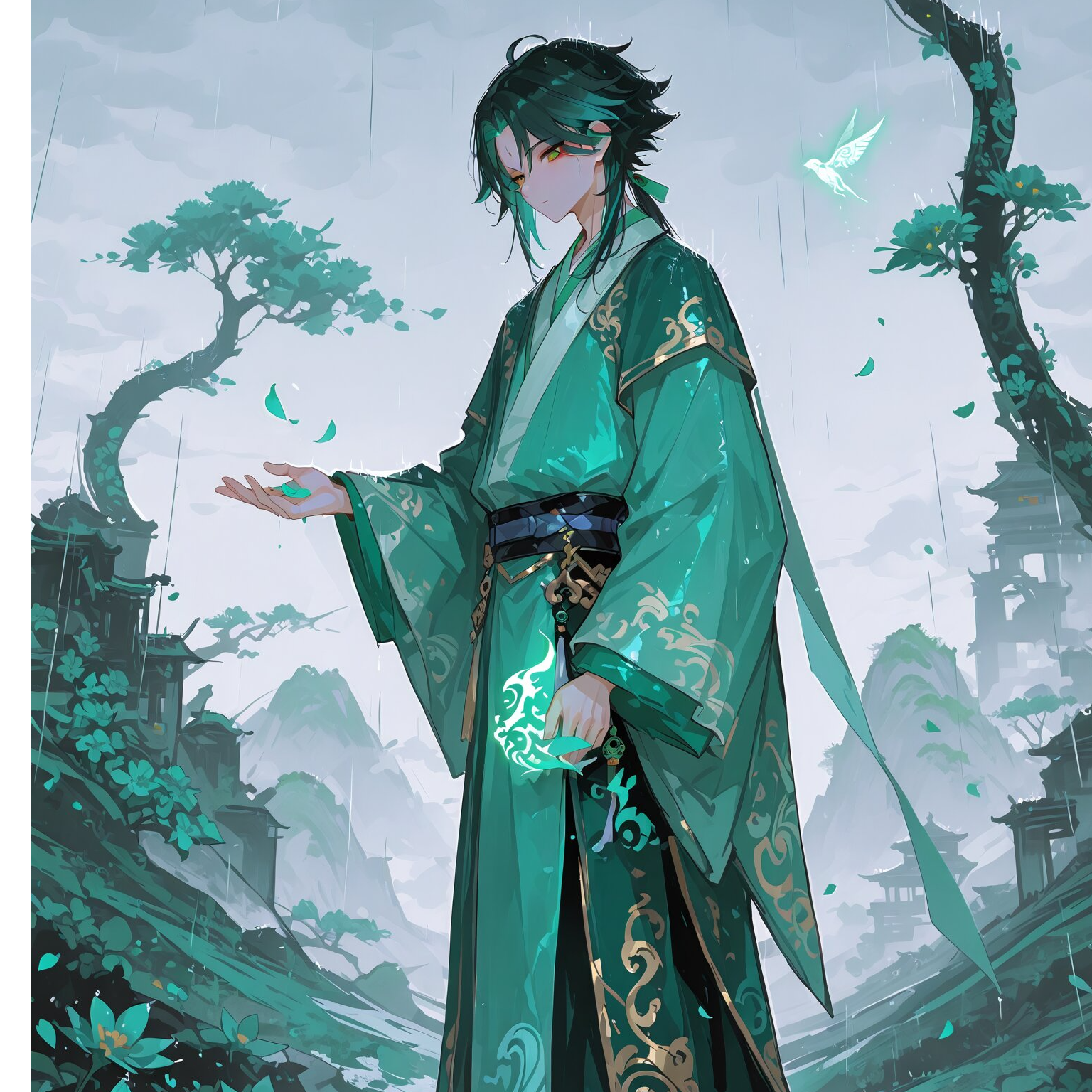 原神精品亚克力水晶砖转盘15-10-1.5(不喜欢活墙）