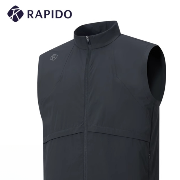 【新品】RAPIDO雳霹道25春夏男O系列户外运动休闲简约马甲CN5439O49
