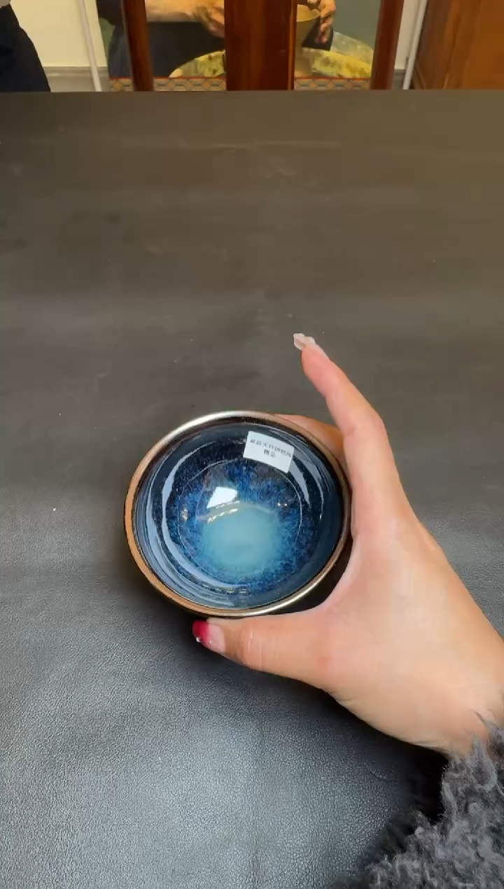 【闪购商品】茶盏孙建兴乌金蓝24