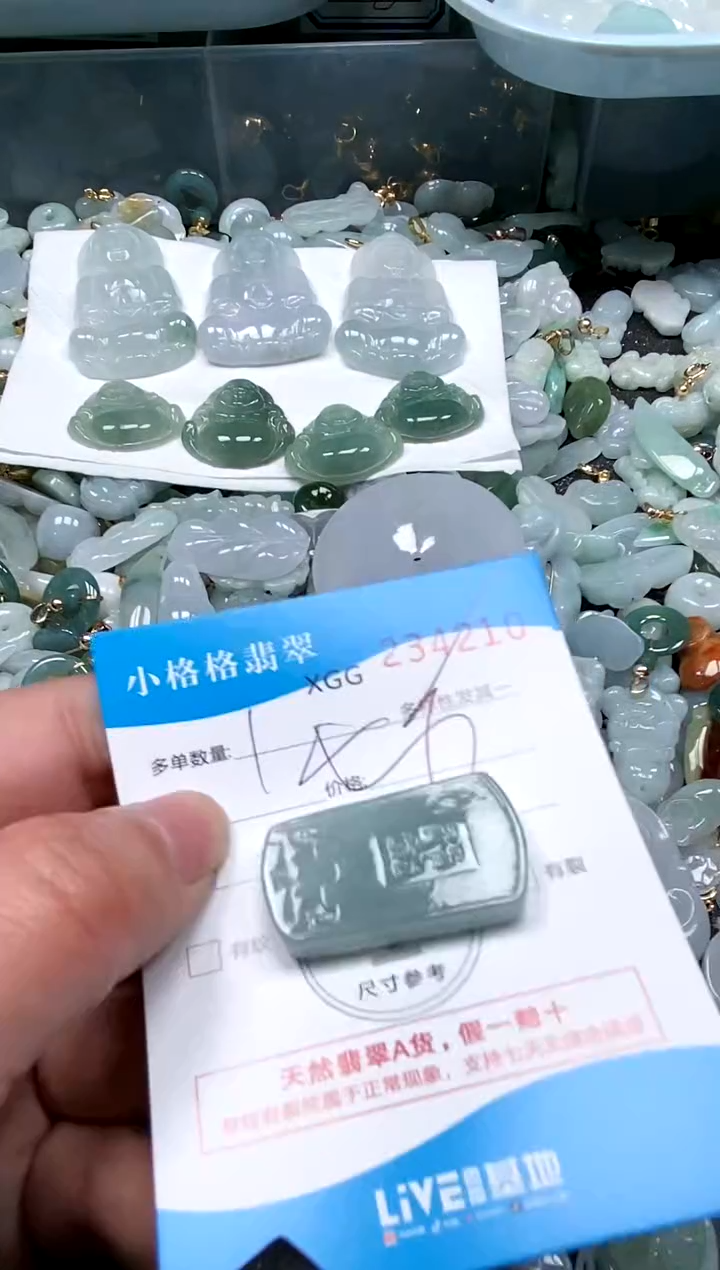 【闪购商品】翡翠颈饰未镶嵌闪购商品0234210