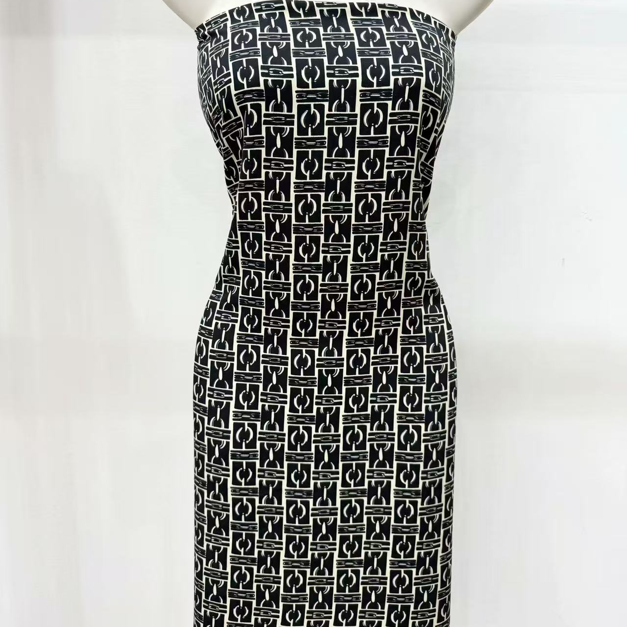 【小石】65支绫罗贡缎棉绸布料环环相扣（不支持7天无理由退换）