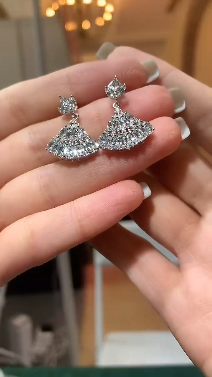 海蓝宝石手链银S925镶嵌（宝石世家严选）