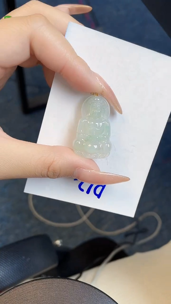 【闪购商品】翡翠颈饰18K金镶嵌00000000