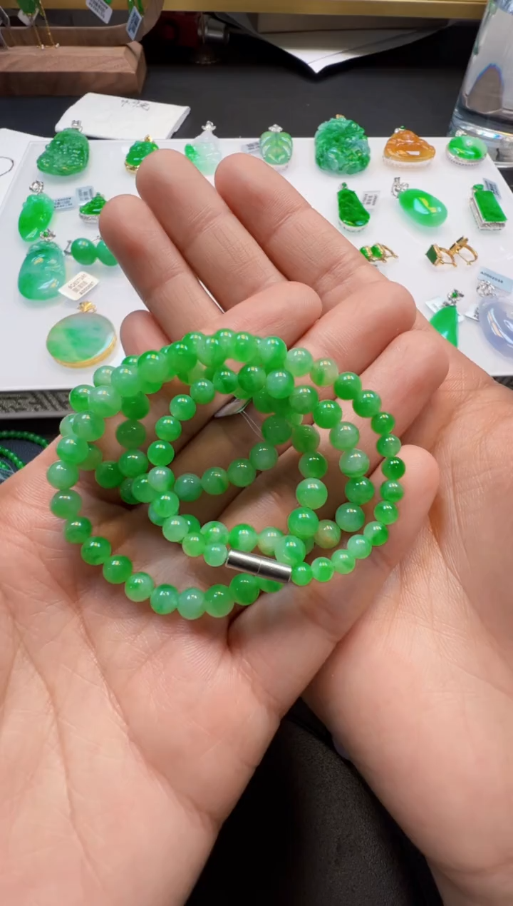 【闪购商品】定制翡翠未镶嵌9500元