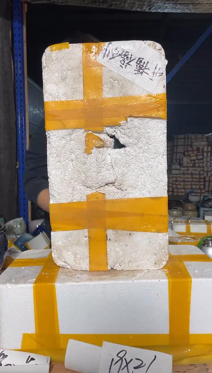 紫砂花盆宜兴紫砂粗陶花盆19.8/12