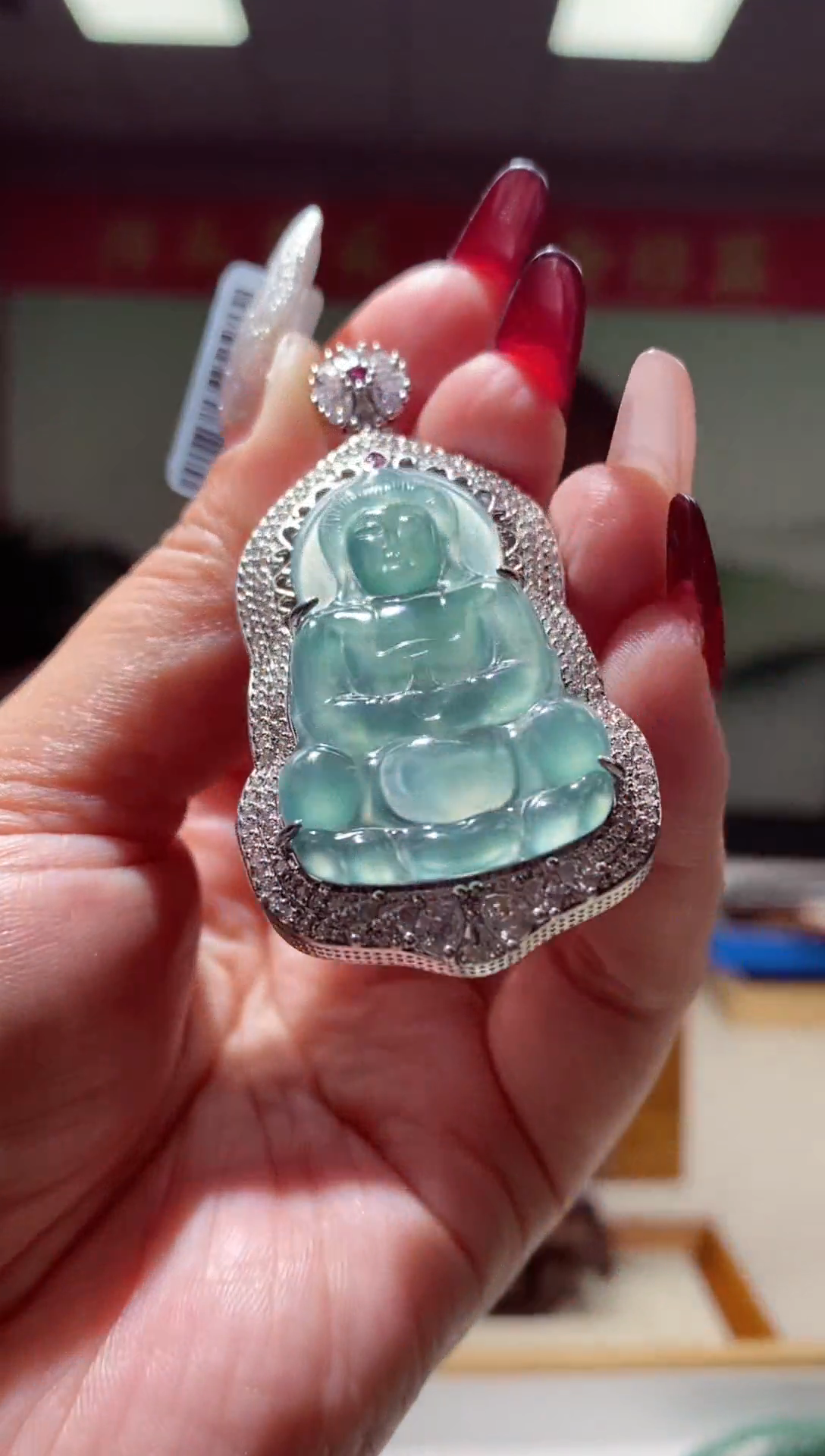 【闪购商品】翡翠颈饰合金翡翠215033