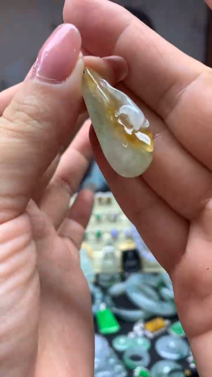 【闪购商品】翡翠颈饰未镶嵌7-天然翡翠