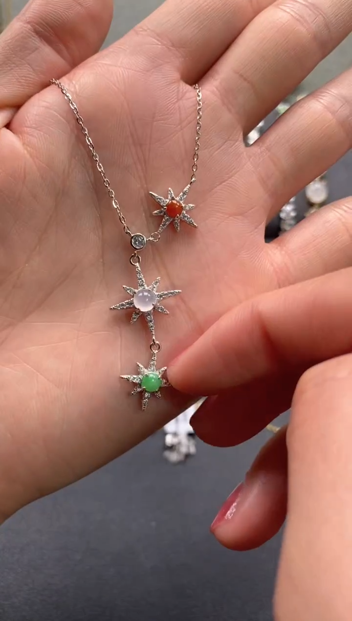 【闪购商品】翡翠戒指银S925镶嵌111111111111111