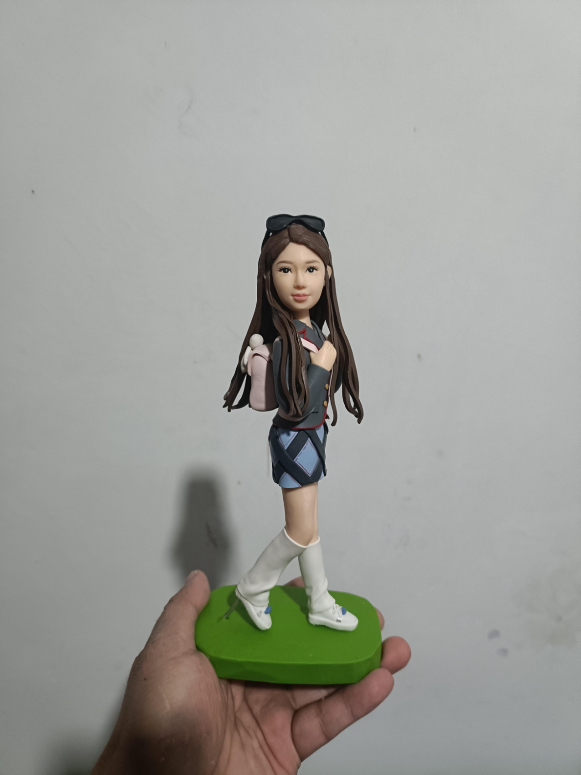 【宁阳泗店镇】软陶人偶一个（不变形不变色）