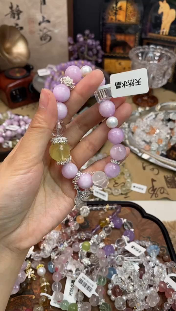 【闪购商品】锂辉石手串未镶嵌6054