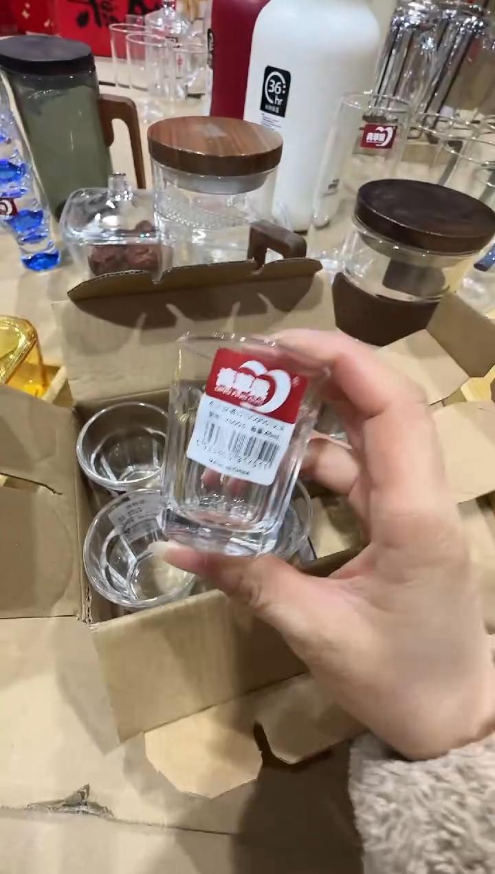 【闪购商品】水晶玻璃无盖款直播专属八只