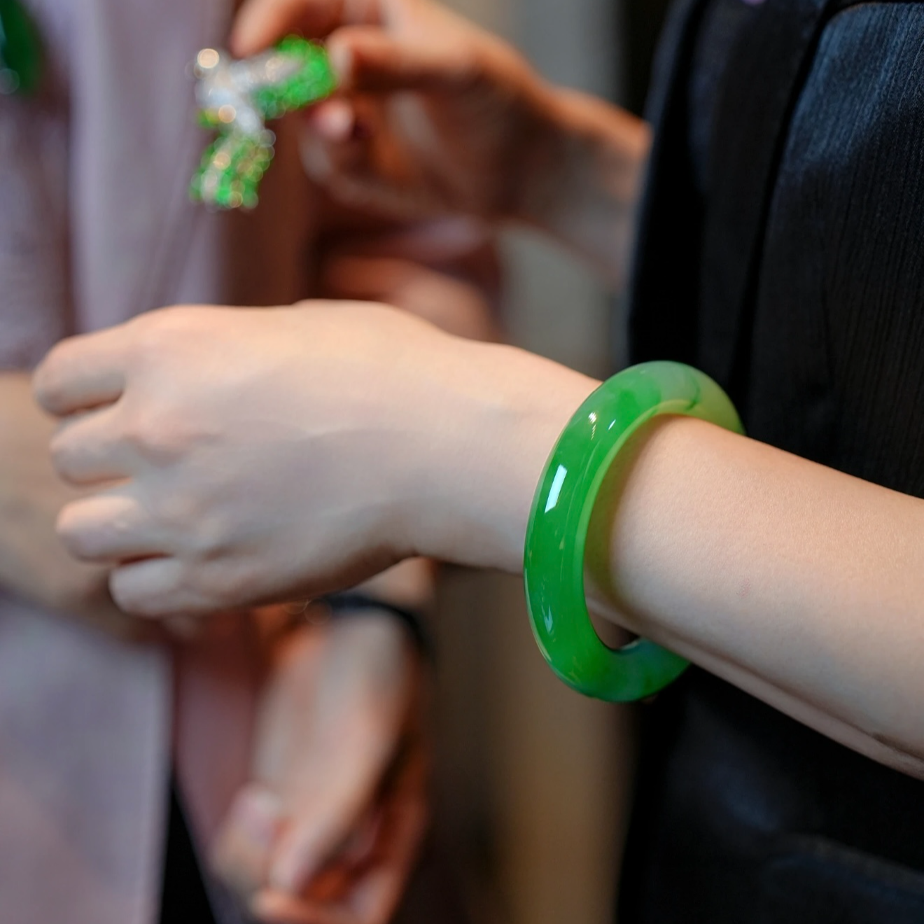 手镯未镶嵌手镯以直播间实物为准