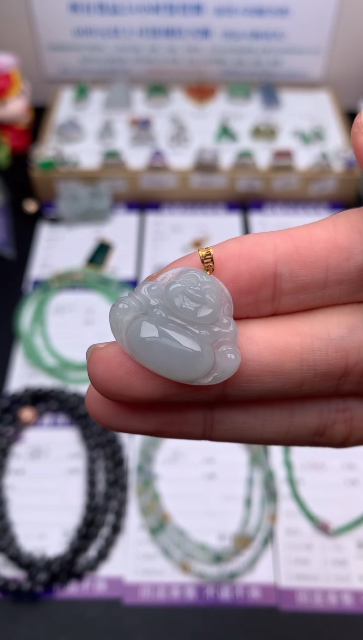 【闪购商品】定制翡翠18K金镶嵌模式推广期24小时鉴赏期