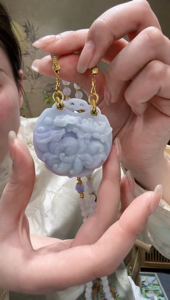 【闪购商品】翡翠颈饰未镶嵌吊坠