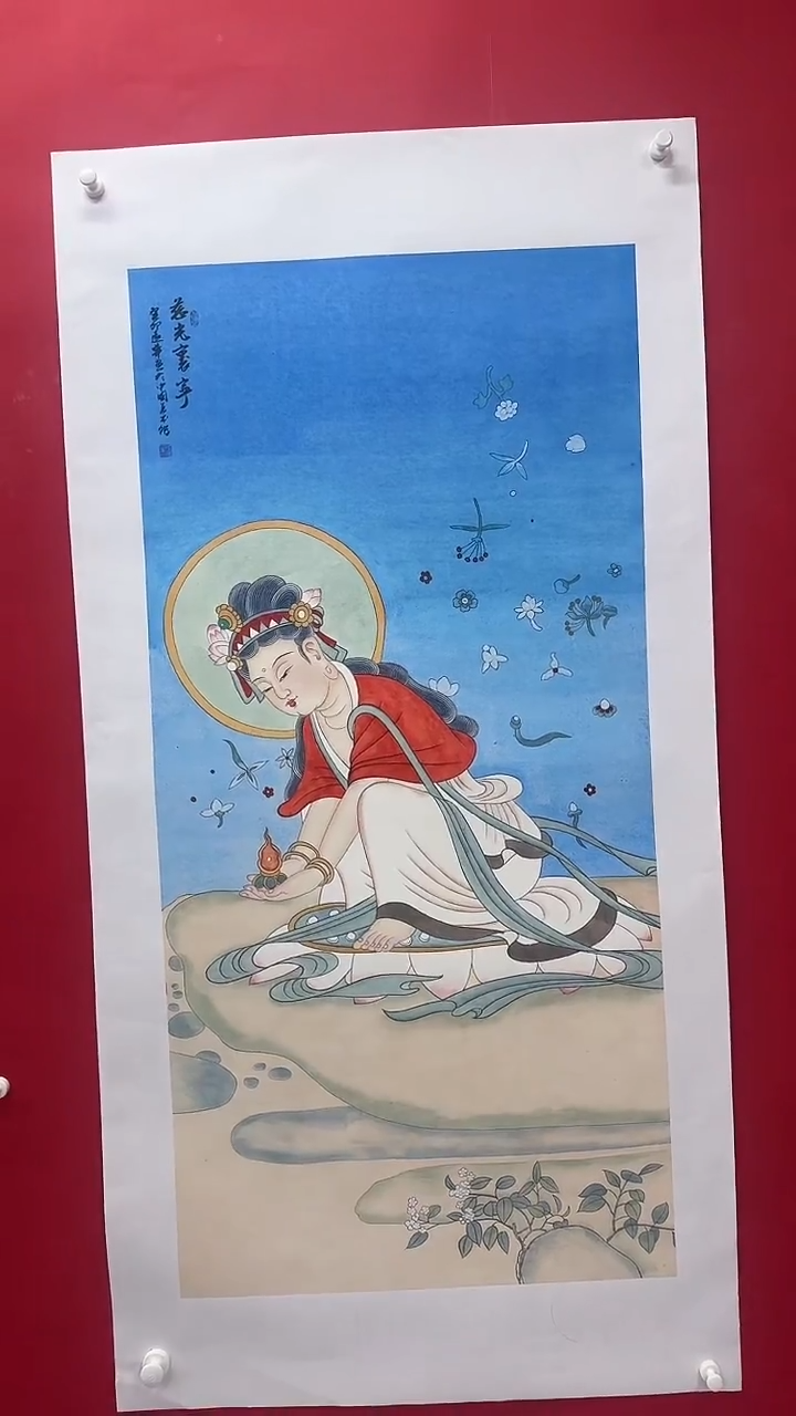 国画画家陆远华纯手绘原作