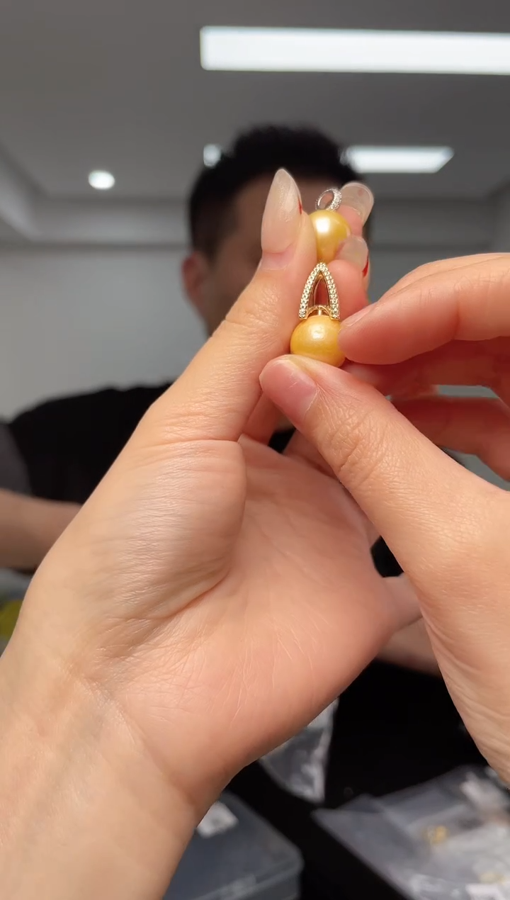 【闪购商品】海水珍珠·未镶嵌尾货扣头定制*（多样性单个发货）