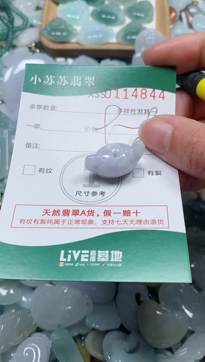 【闪购商品】翡翠颈饰未镶嵌闪购商品0114844