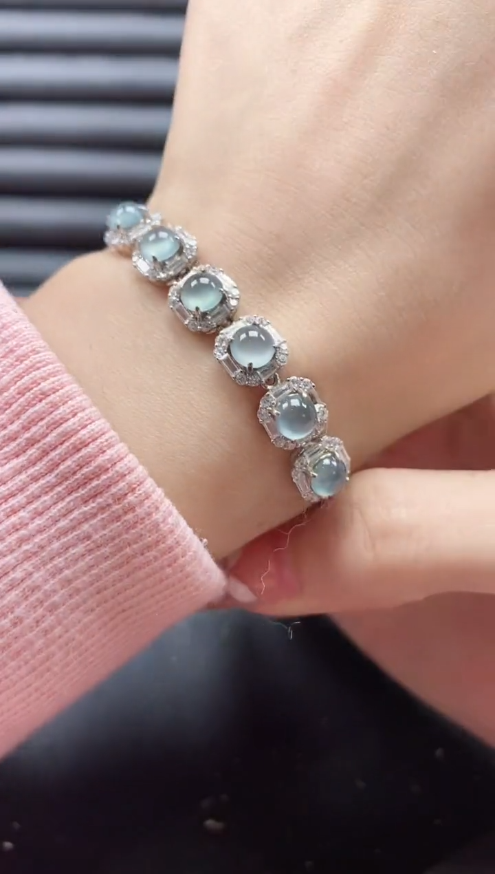 【闪购商品】翡翠戒指银S925镶嵌51151