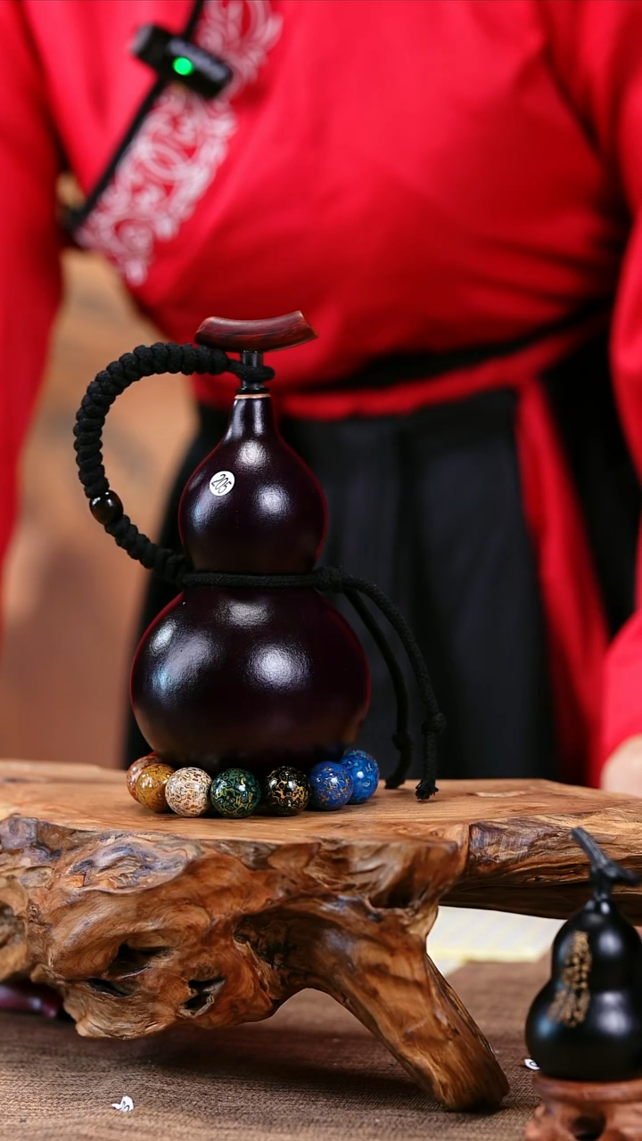 【闪购商品】205—光岳葫天然大漆酒葫芦不含漆珠