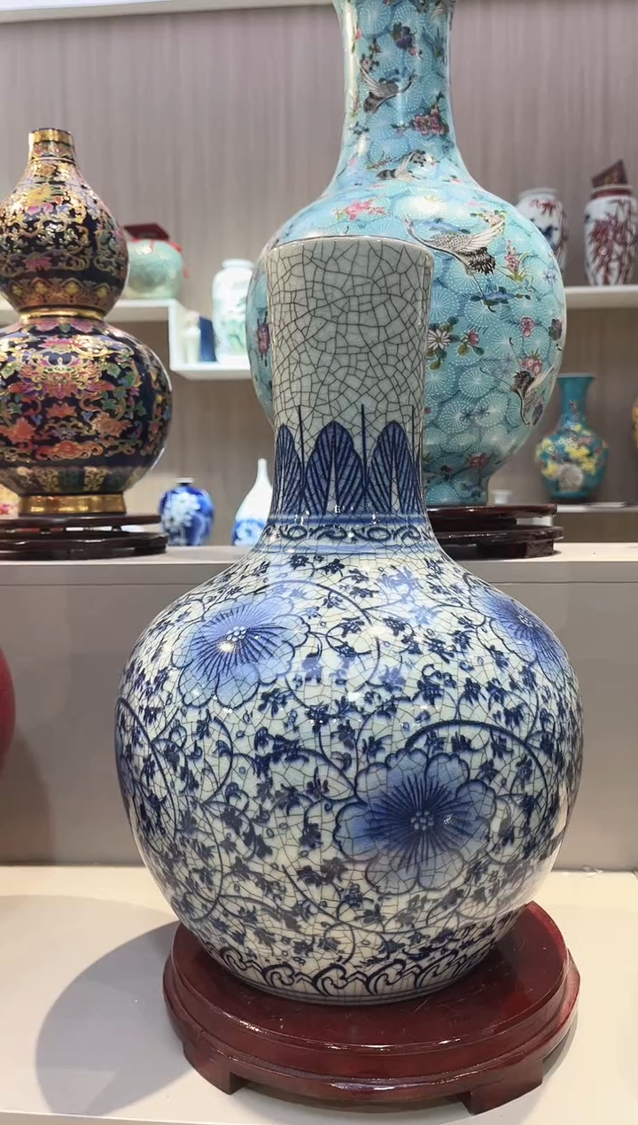 摆件景德镇陶瓷花瓶