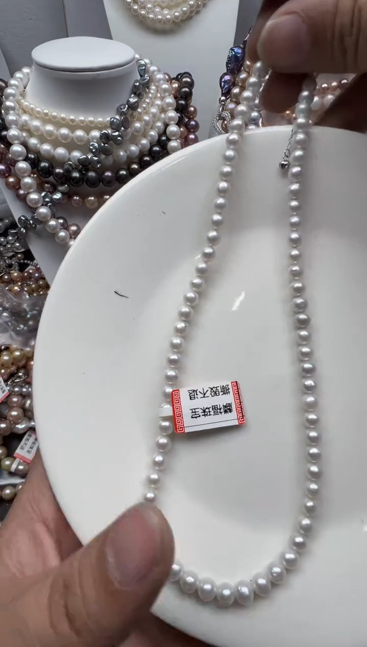 【闪购商品】淡水珍珠颈饰未镶嵌1