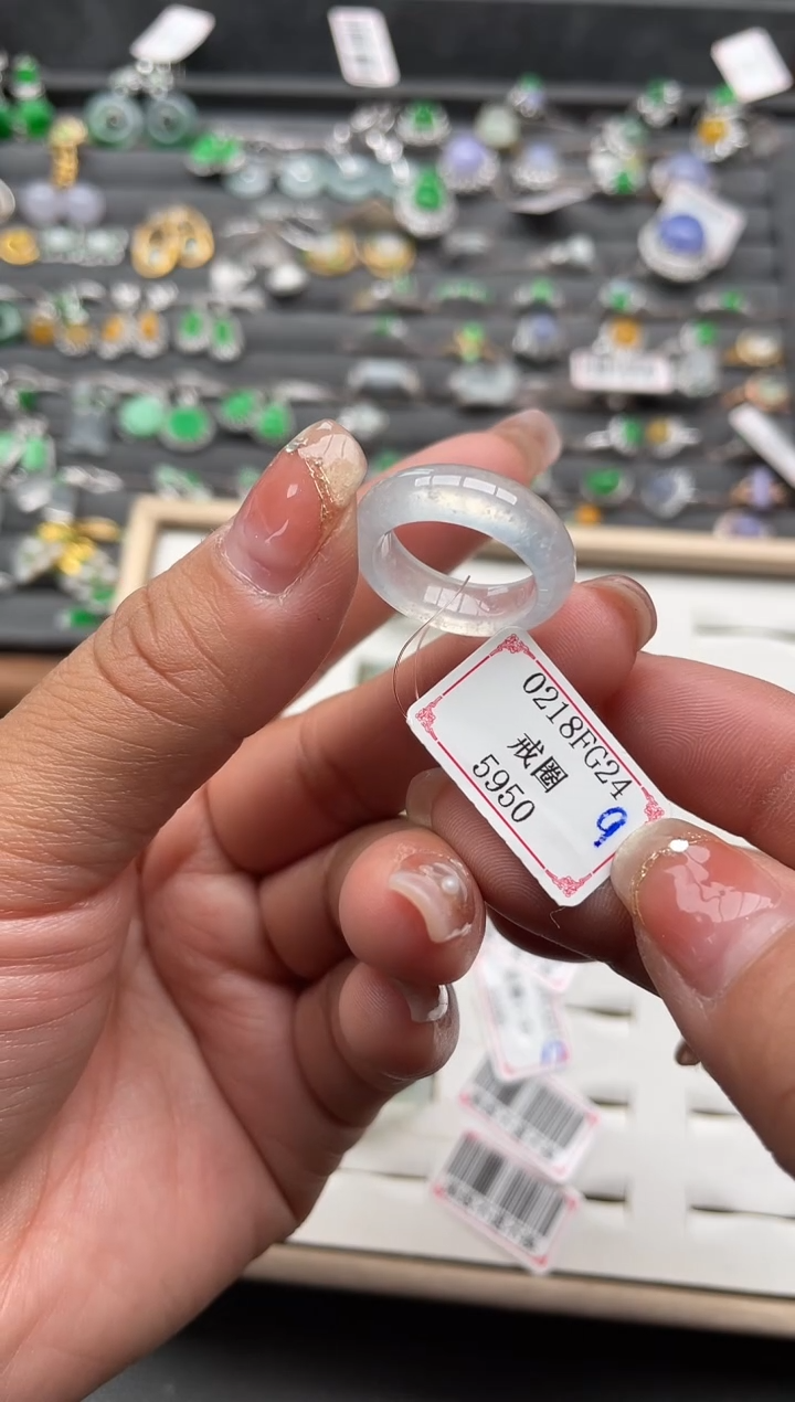 【闪购商品】翡翠戒圈未镶嵌0218FG24