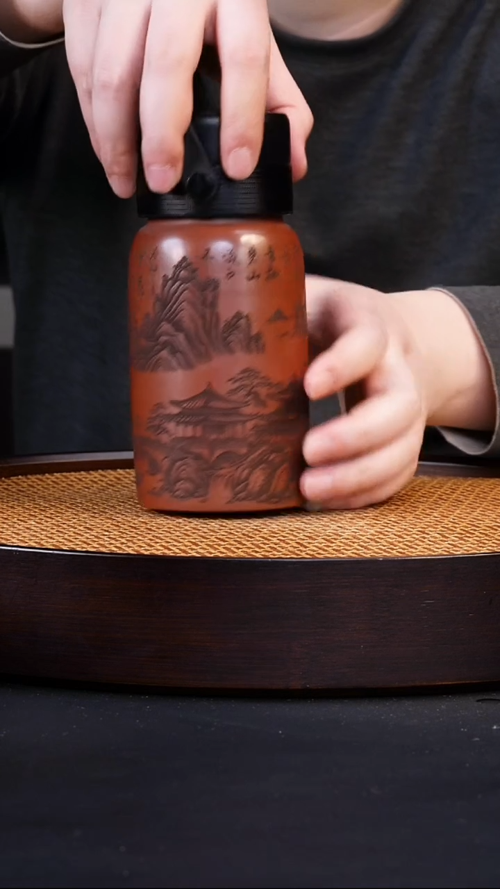 茶杯紫砂宜兴全手工原矿紫砂杯