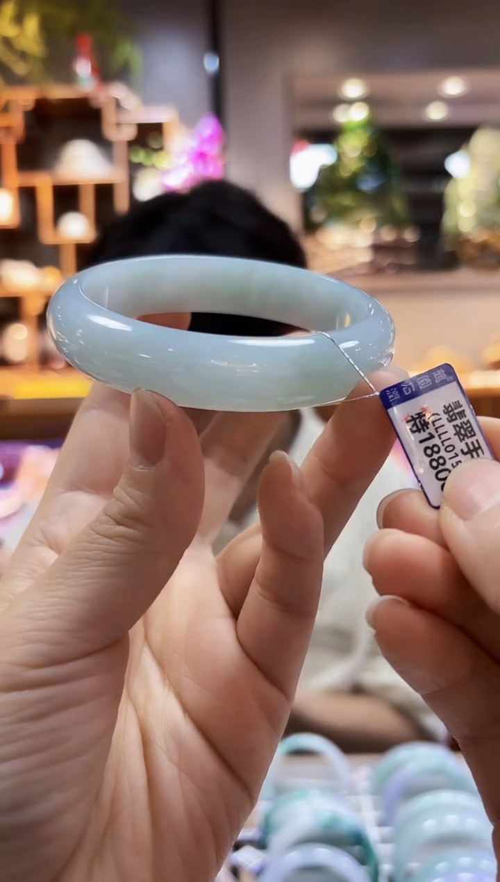 【闪购商品】翡翠颈饰未镶嵌手镯63.6