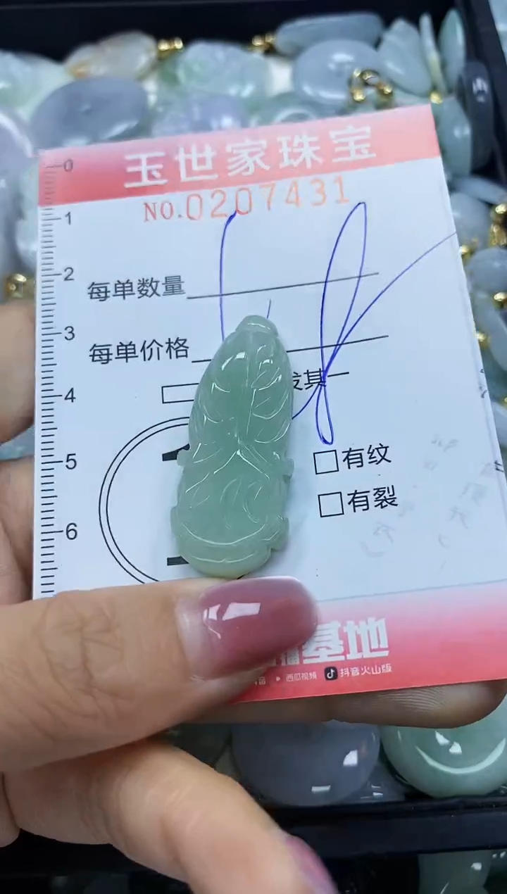 【闪购商品】翡翠颈饰未镶嵌闪购0207431