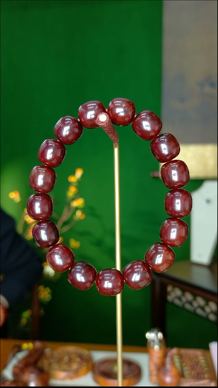 花梨木类海南红降1.2老型珠果冻料 