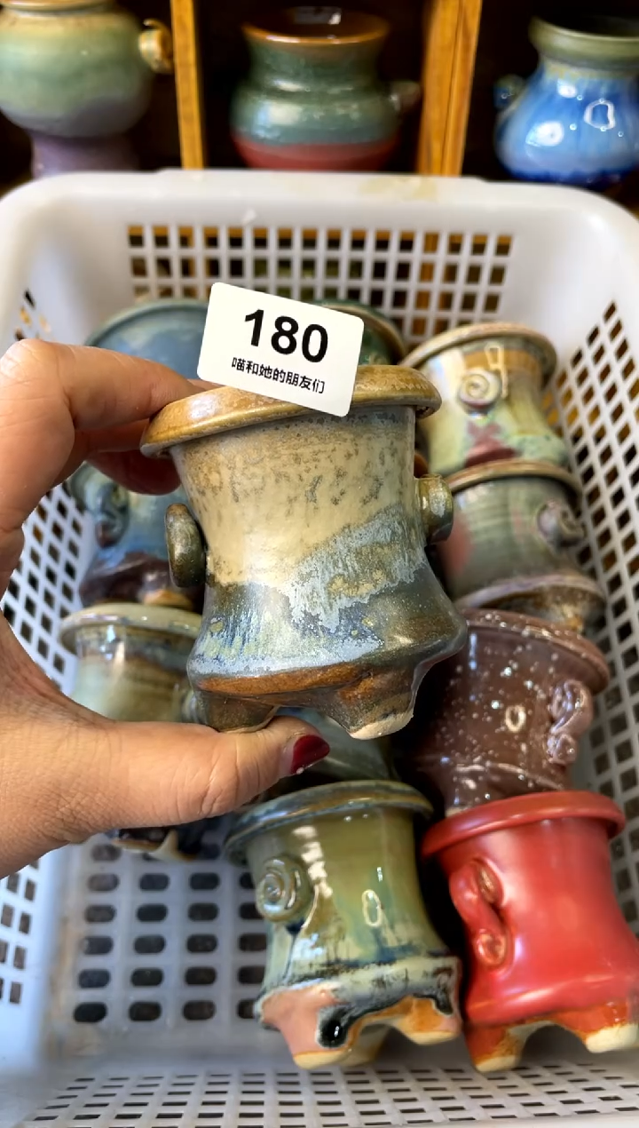 【闪购商品】陶180 内口5.5【多肉花盆多肉盆】