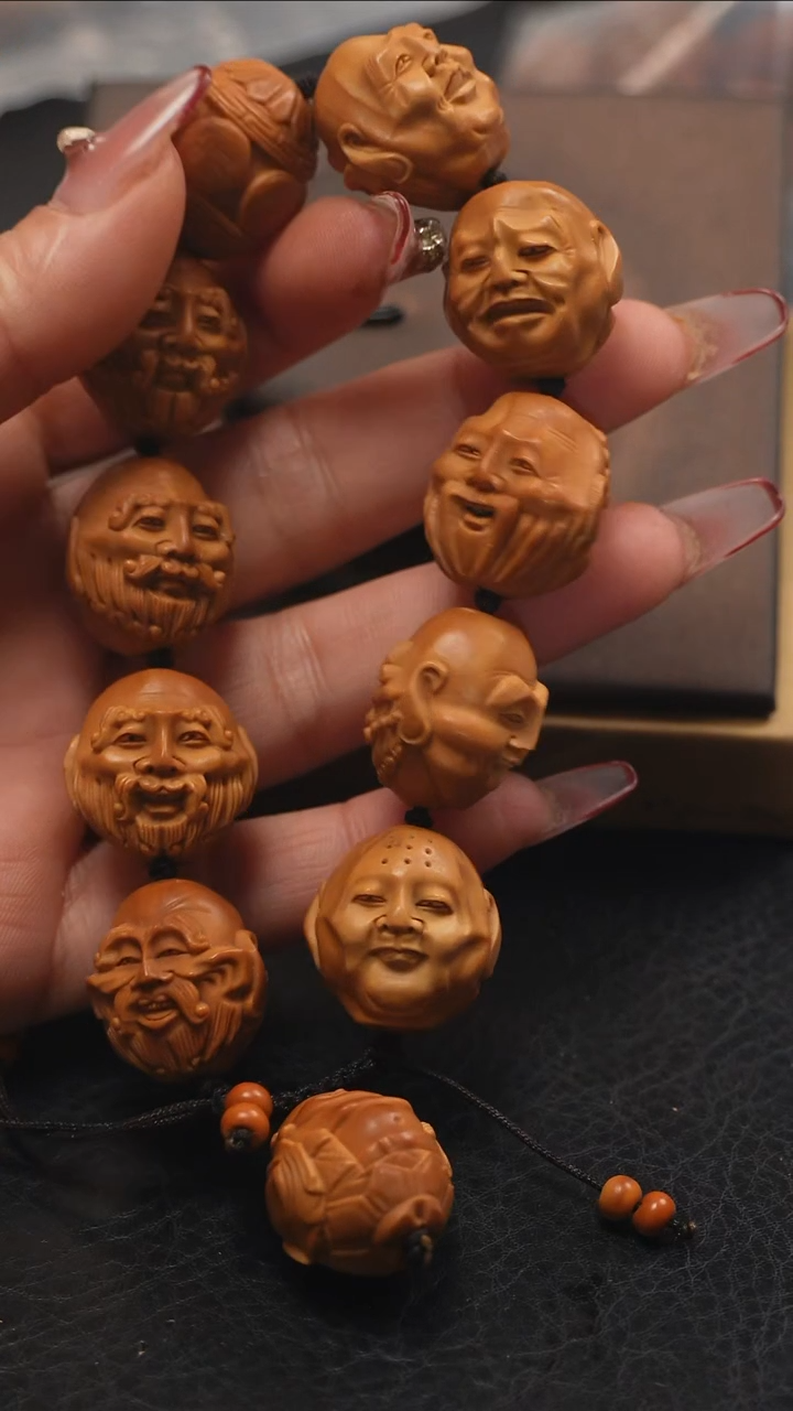 【闪购商品】橄榄核手串/手链鱼子精品核雕