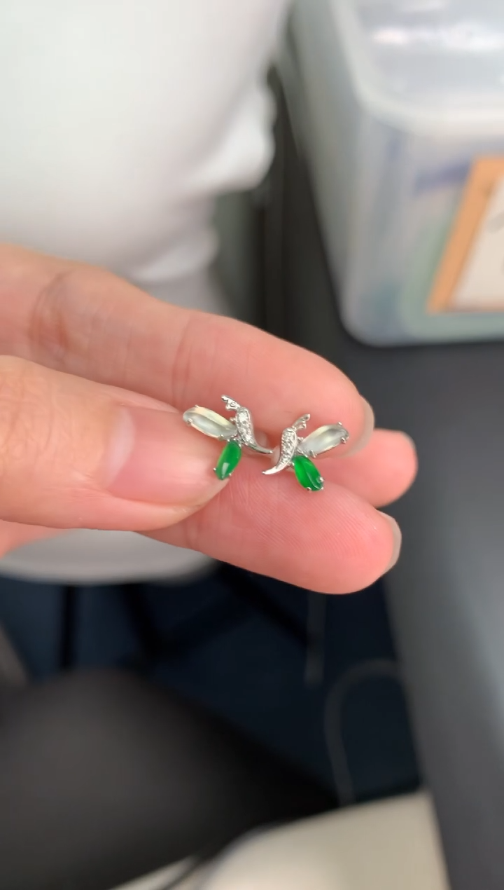【闪购商品】定制翡翠18K金镶嵌模式推广期24小时鉴赏期