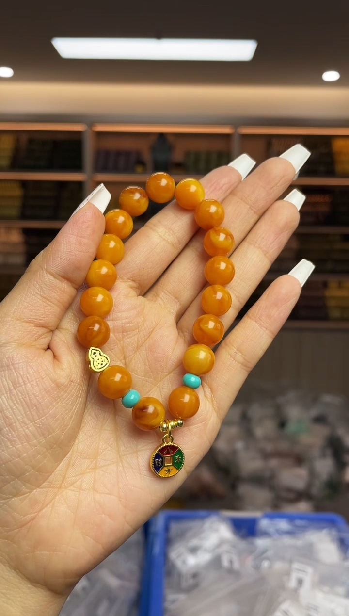 【闪购商品】蜜蜡裸石未镶嵌多样性发一件