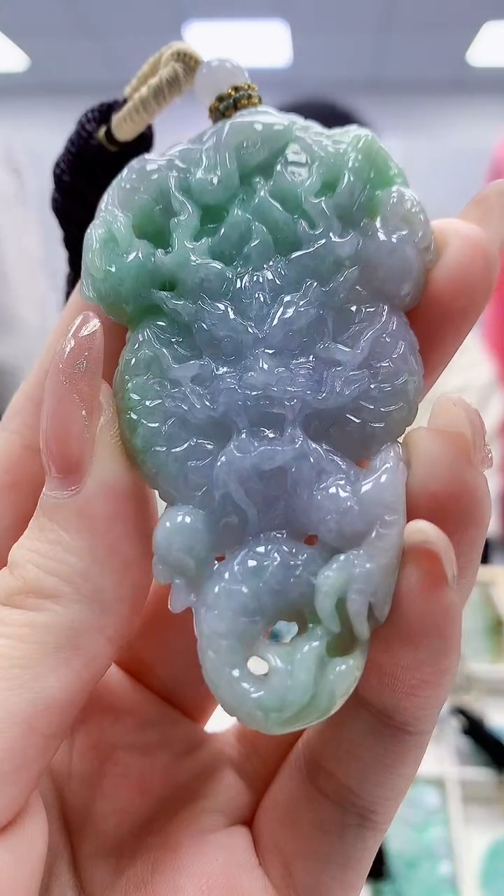 未镶嵌定制翡翠4898jw-毛货挂件57