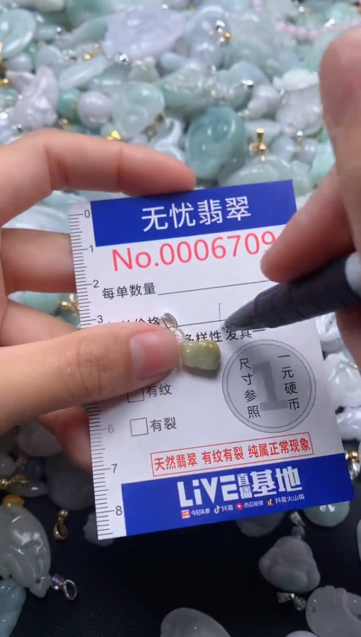 颈饰未镶嵌翡翠6709