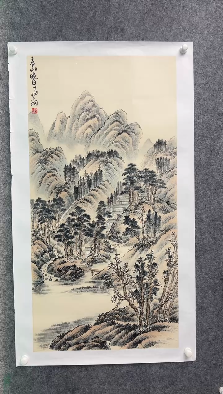 【闪购商品】绘画李纲-8平尺-国画