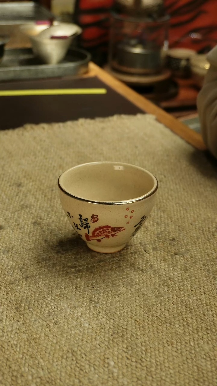 【闪购商品】手绘粉引茶杯水杯