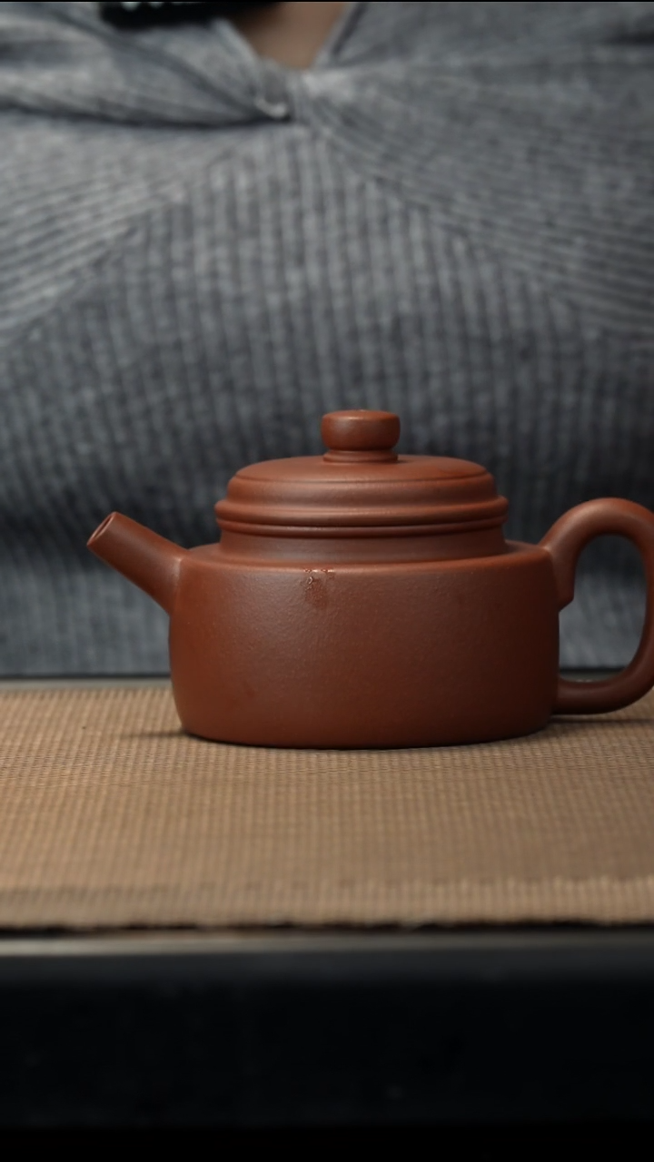 紫砂茶盏底槽清德钟150CC