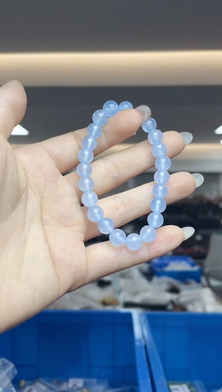 【闪购商品】海蓝宝石手串未镶嵌（多样性发一件）