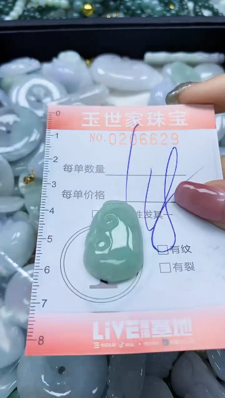 【闪购商品】翡翠颈饰未镶嵌闪购0206629