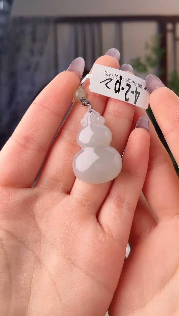 颈饰未镶嵌和田玉葫芦 4-2